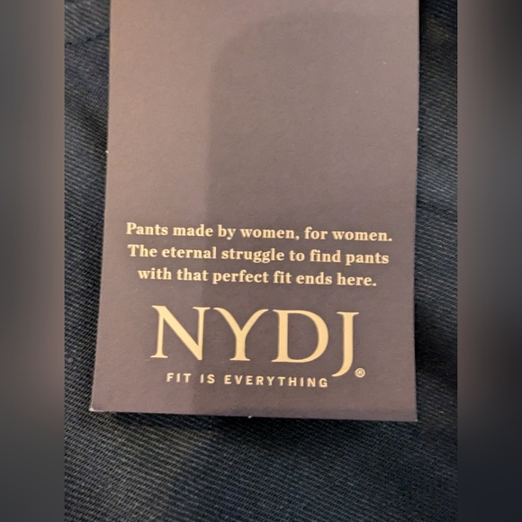 Wide Leg cropped linen Pants navy blue, Plus Size 24W NWT - Picture 7 of 12